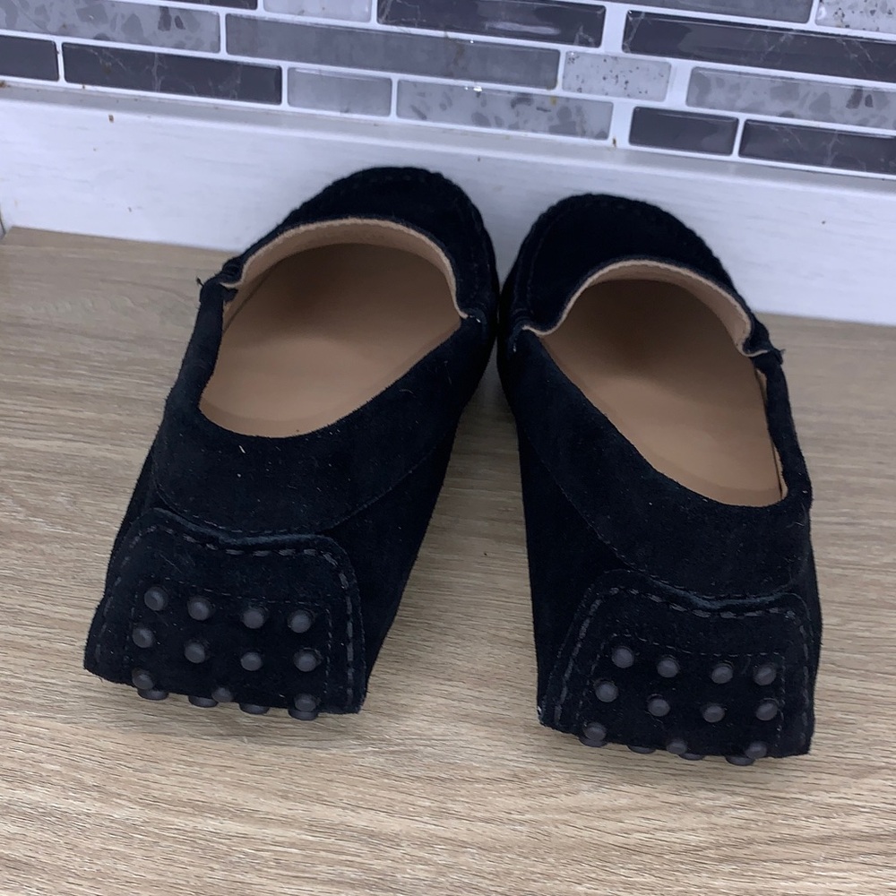 QUINCE NWOT BLACK SUEDE LEATHER LOAFERS SIZE 9 US - Picture 3 of 7